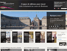 Tablet Screenshot of bordeauxpalaisbourse.com